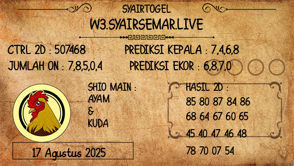Prediksi Oregon 13:00 WIB