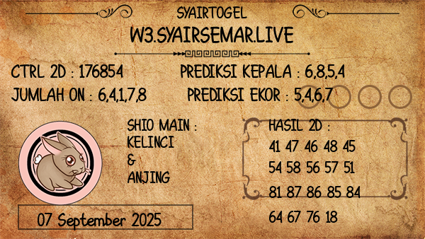 Prediksi Oregon 07:00 WIB