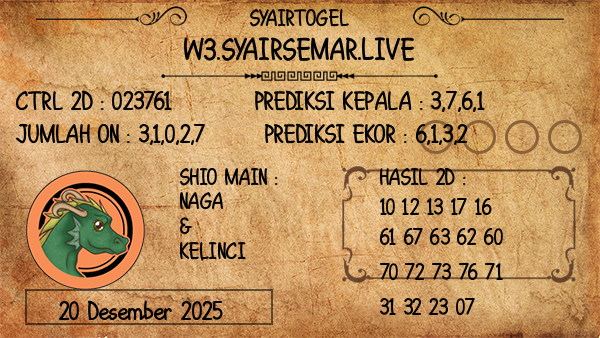 Prediksi New Jersey Midday
