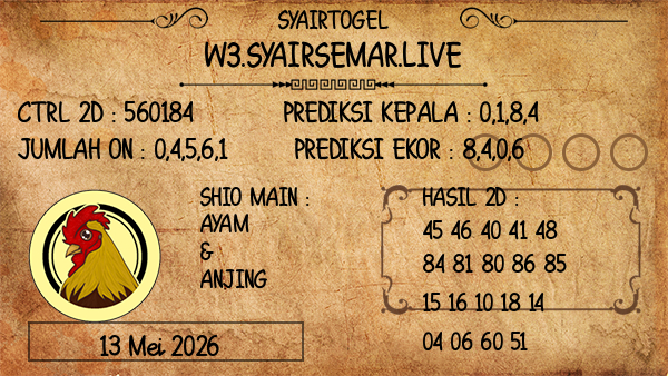 Prediksi Oregon 13:00 WIB
